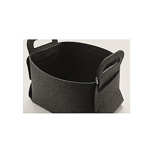 Foldable RPET felt basket