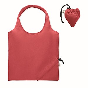 Foldable shopping bag 140 gr/m2, red