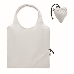 Foldable shopping bag 140 gr/m2, white
