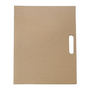 Folder with natural card cover,Black