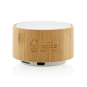 FSC® bamboo and RCS 3W wireless speaker