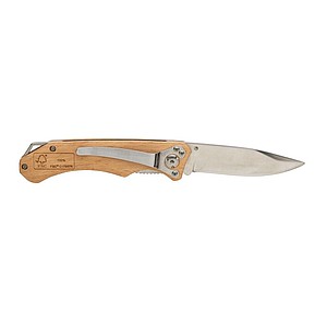 FSC® wooden outdoor knife