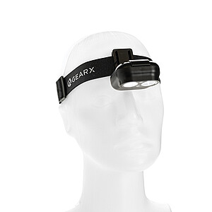Gear X RCS rPlastic head torch with motion sensor