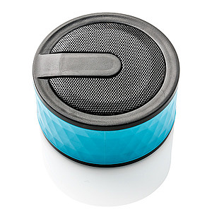 Geometric wireless speaker, blue