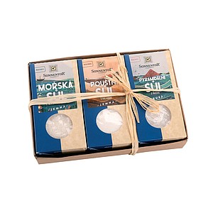 Gift set of three Sonnentor salts