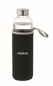Glass bottle in pouch 750ml