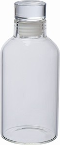 Glass drinking bottle, 300 ml