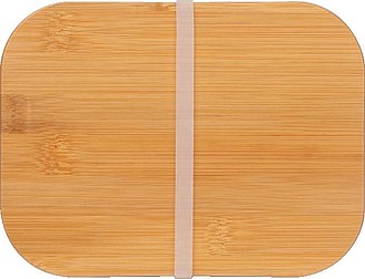 Glass lunchbox with bamboo lid