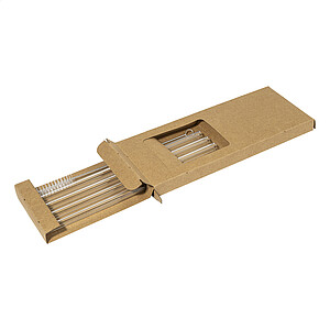 glass straw set