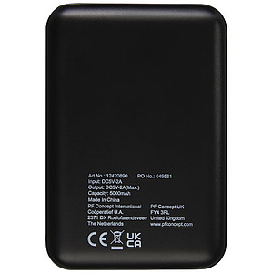 Gleam 5000 mAh ultra slim light-up power bank