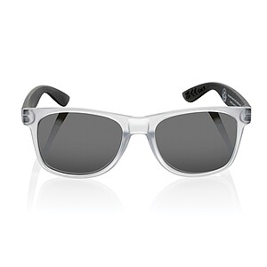 Gleam RCS recycled PC mirror lens sunglasses, black