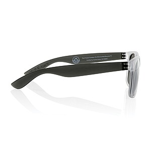 Gleam RCS recycled PC mirror lens sunglasses, black