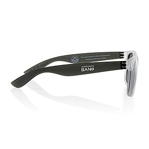 Gleam RCS recycled PC mirror lens sunglasses, black