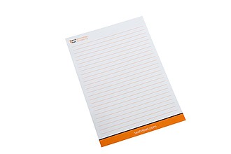 Glued notepads