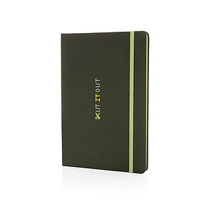 GRS certified RPET A5 notebook