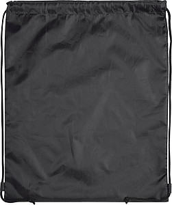 Gym bag made of polyester, black