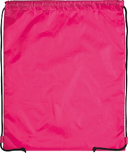 Gym bag made of polyester, pink