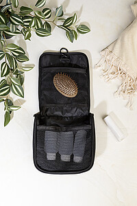 hanging RPET cosmetic bag