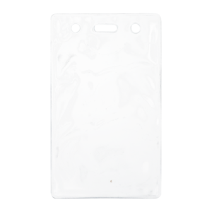 Horizontal card holder, transparent