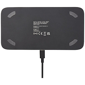 Hybrid 15W premium dual wireless charging pad