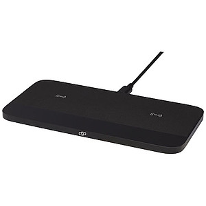 Hybrid 15W premium dual wireless charging pad