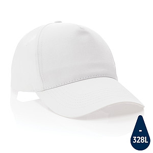 Impact 5 panel 190gr Recycled cotton cap with AWARE™ tracer