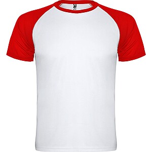 Indianapolis short sleeve kids sports t-shirt, white, size 4