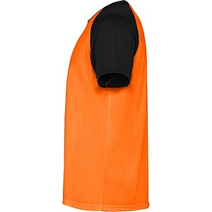 Indianapolis short sleeve unisex sports t-shirt, fluor orange, size XL