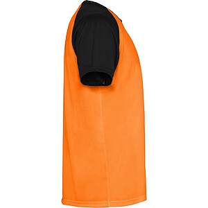 Indianapolis short sleeve unisex sports t-shirt, fluor orange, size XL