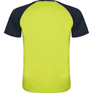 Indianapolis short sleeve unisex sports t-shirt, fluor yellow, size XL