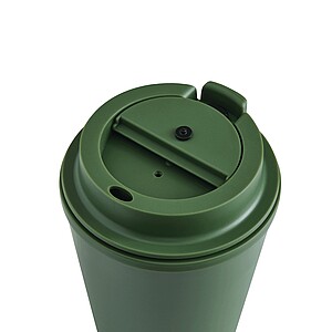 Insulated mug, green