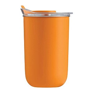 Insulated mug, orange