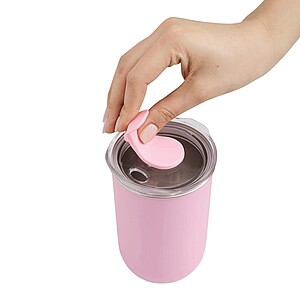 Insulated mug, pink