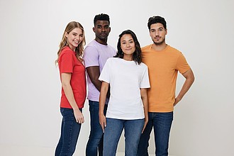 Iqoniq Bryce recycled cotton t-shirt, orange, L
