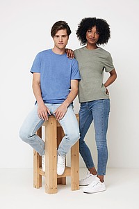 Iqoniq Manuel recycled cotton t-shirt undyed, green, XS