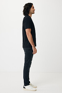 Iqoniq Sierra lightweight recycled cotton t-shirt, black, L