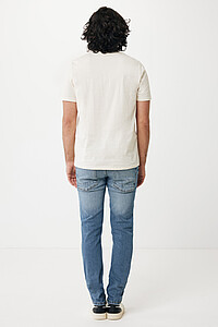 Iqoniq Sierra lightweight recycled cotton t-shirt, natural, L