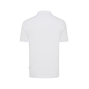 Iqoniq Yosemite recycled cotton pique polo, white, XL