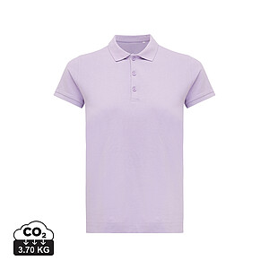 Iqoniq Yosemite women recycled cotton pique polo, lavender, size L