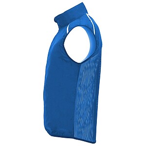 Jannu unisex lightweight running bodywarmer, royal blue, size S