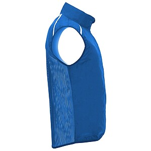 Jannu unisex lightweight running bodywarmer, royal blue, size S