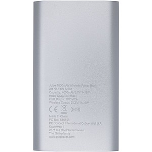 Juice 4000mAh wireless powerbank