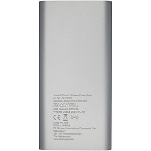 Juice 8000mAh wireless powerbank