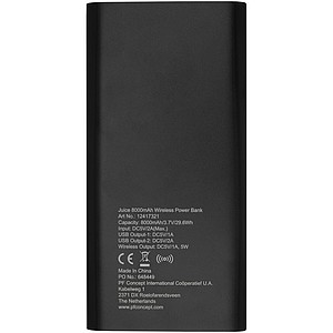 Juice 8000mAh wireless powerbank