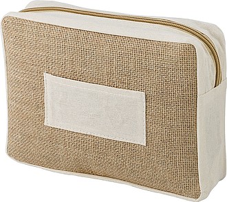 Jute toiletry bag Julian