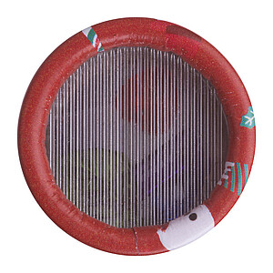 Kaleidoscope with christmas pattern, multicolor