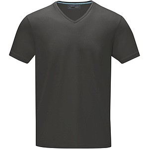Kawartha short sleeve mens GOTS organic V-neck t-shirt
