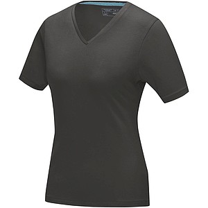 Kawartha short sleeve womens GOTS organic V-neck t-shirt