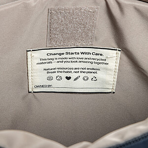 KENTO URBAN RCS recycled nylon padded crossover bag