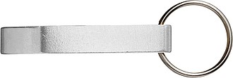 Key holder and bottle openerSilver